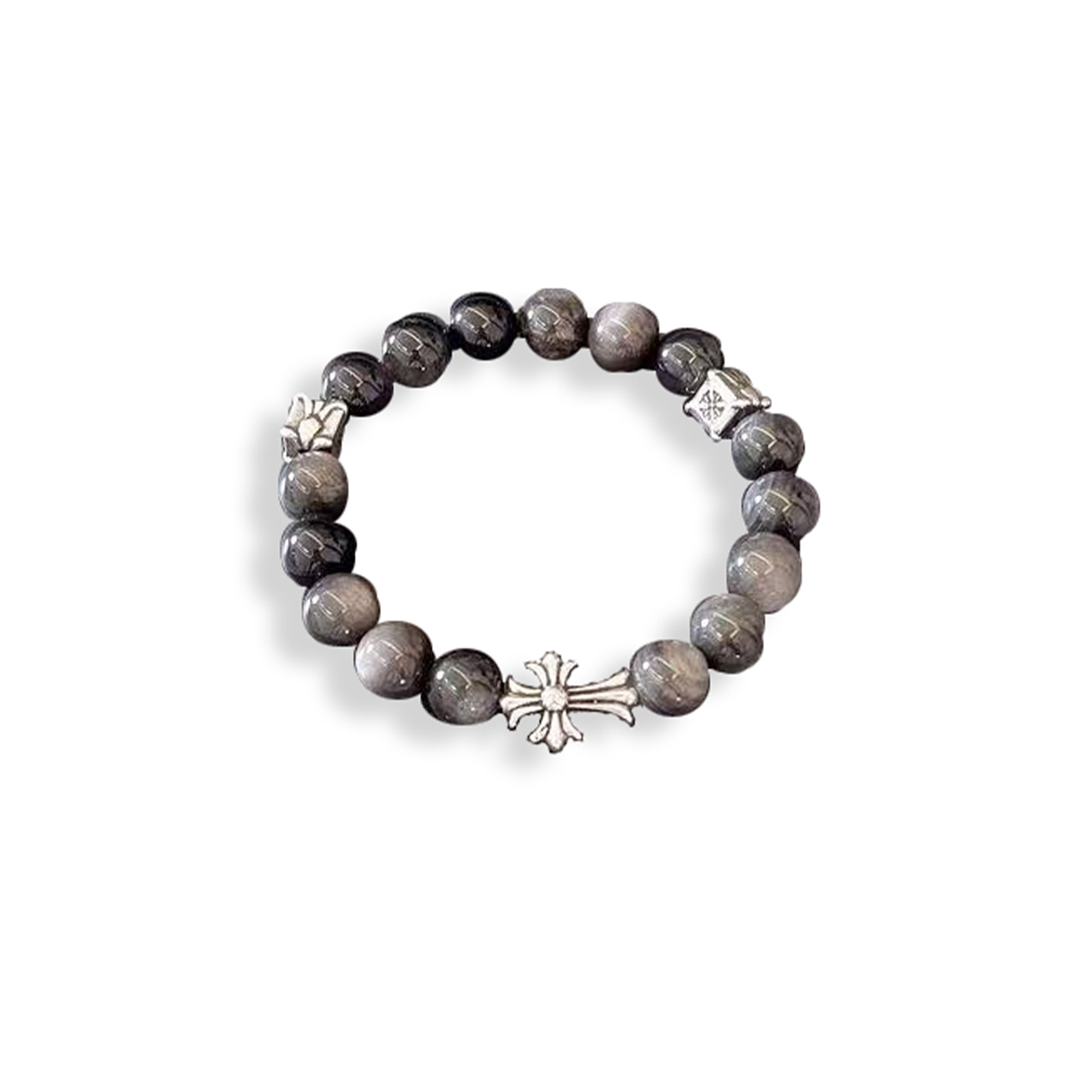 CHROME HEARTS OBSIDIAN BRACELET 325717